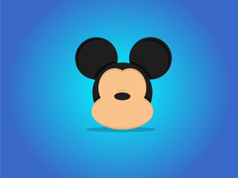 Mickey, the symbol Disney Company